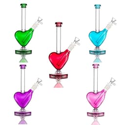 B99 - Heart Shaped Waterpipe