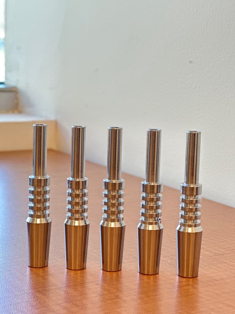 AC14 - 14MM Nectar Collector Titanium Nail (Pack of 5) (Unit Cost $3.50)