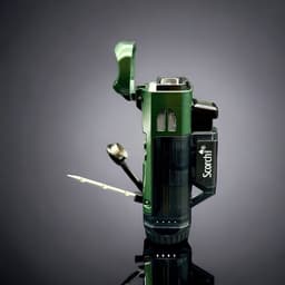 Scorch Torch 61758 Satin Finish Double Burner Display of 12