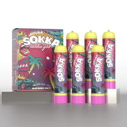 Sokka N2O Cream Chargers 640g (Box of 6)