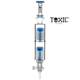 TXNC16 – 13″ Toxic Double Treeperc Nectar Collector