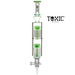 TXNC16 – 13″ Toxic Double Treeperc Nectar Collector