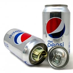 Soft Drinks Stash Cans