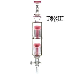 TXNC16 – 13″ Toxic Double Treeperc Nectar Collector