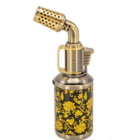 51676 Scorch Torch-Blow Torch-Hold Button Antiqued