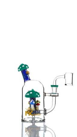MK100 7″ Trippy Mushroom Premium Dab Kit