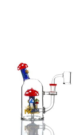 MK100 7″ Trippy Mushroom Premium Dab Kit