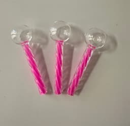 (50126) OB126 4" Thick Twisted Color Oil Burner (Pack of 20) (Unit Cost $0.99)