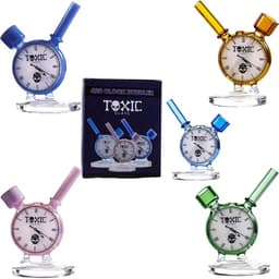 TX43 - Toxic 420 Clock Bubbler