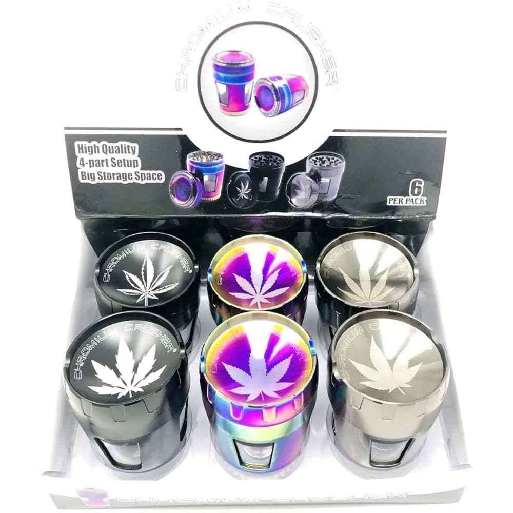 70420 Chromium Crusher Grinder (4 Parts)