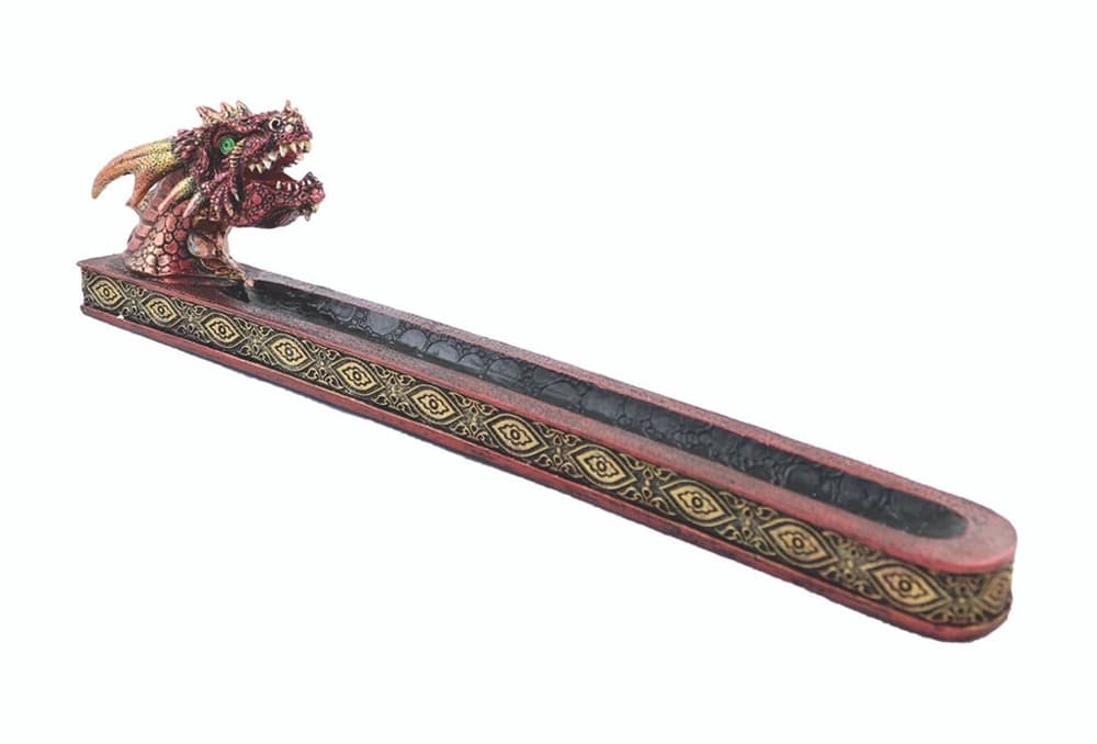 12.5″ Red Dragon Head Incense Burner