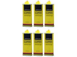 Clipper Lighter Fluid 133ml (Pack of 6)