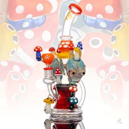 MK215 – MK100 12″ Zombie Mushroom Head Rig