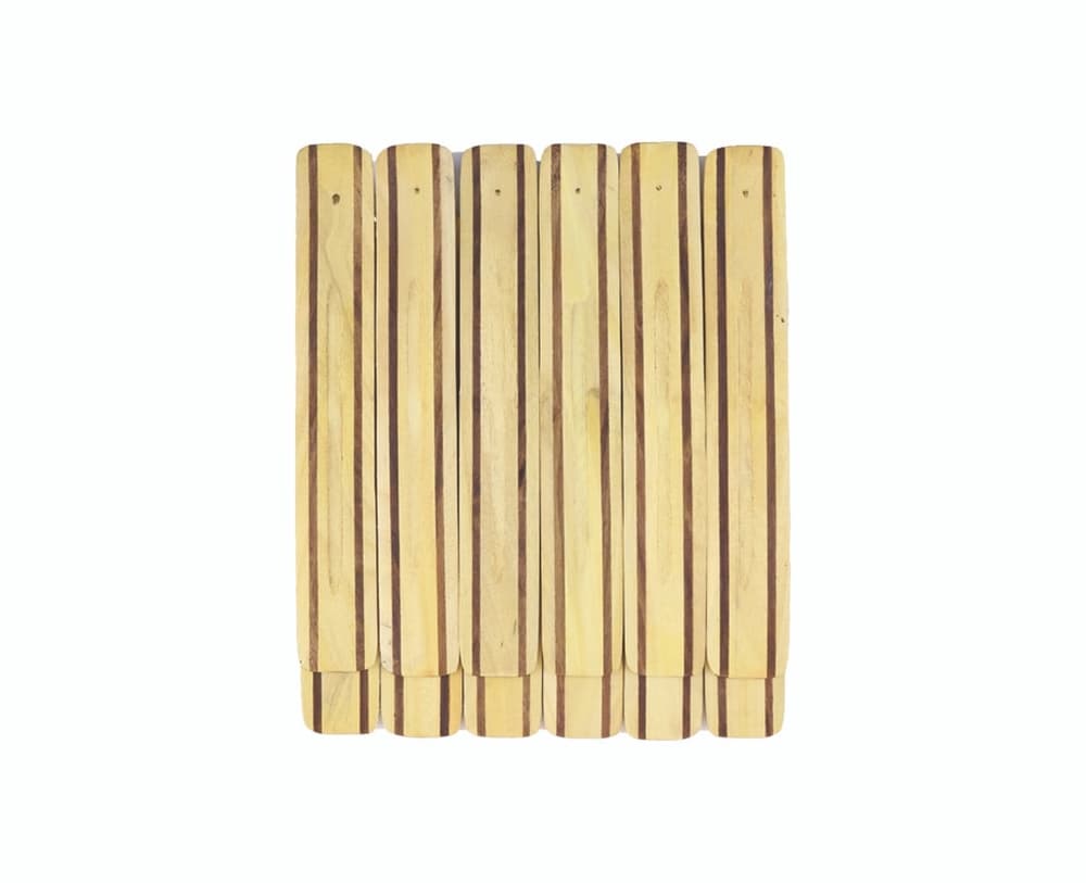 11″ Two Toned Wooden Ashcatchers (Pack of 12) (50331)