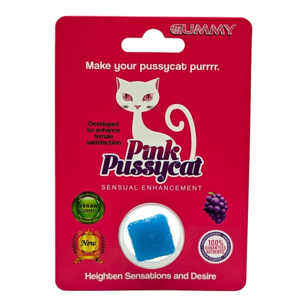 Pink PussyCat Gummy Sensual Enhancement (1 pcs only)