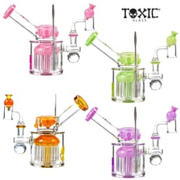 TX73 – Toxic Tree Perc with Crystal Ball Complete Rig Set