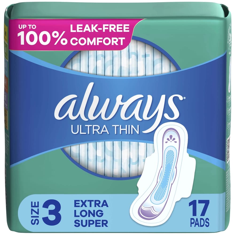 Always Ultra Thin 17ct Size 3