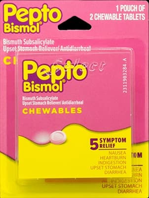 Pepto Bismol Digestive Relief 2CT Blister (12ct) (Unit Cost $0.74)