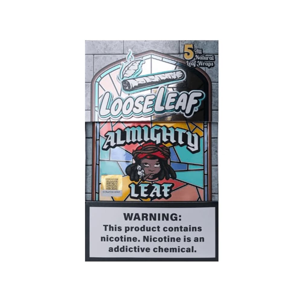 LOOSELEAF x Chief Keef Tobacco Levaes (Almighty) 5 Natural Leaf Wraps
