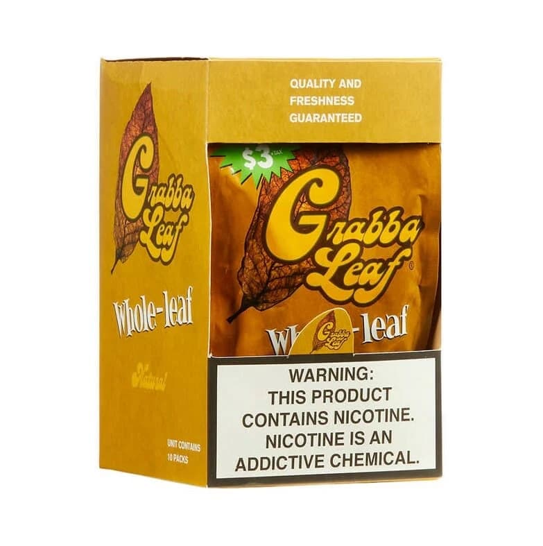 Grabba Leaf 10 Packs (Brown Box)
