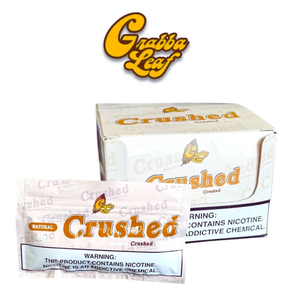 Grabba Leaf Crushed Tobacco (Pack of 25)