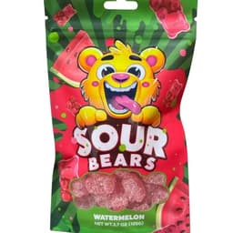Sour Bears Watermelon Flavor Candy (3.7oz)