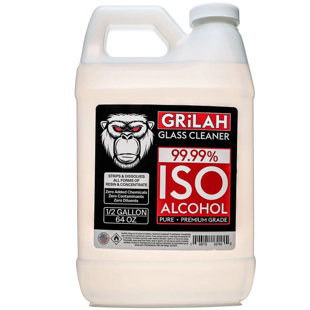 GRiLAH GLASS CLEANER ISO 1/2 GALLON