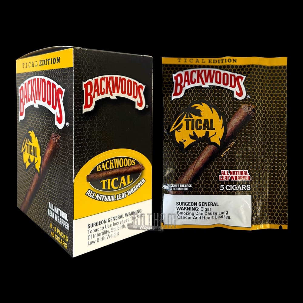 Backwoods Tical Edition Leaf Wrapper Cigar (40ct)