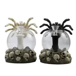 H464 - Spider Glass Water Pipe