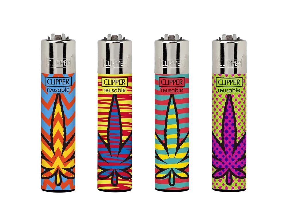 Clipper Leaves Design Lighters (Pack of 48) alternate view