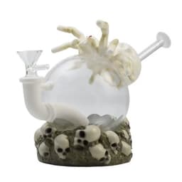 H464 - Spider Glass Water Pipe