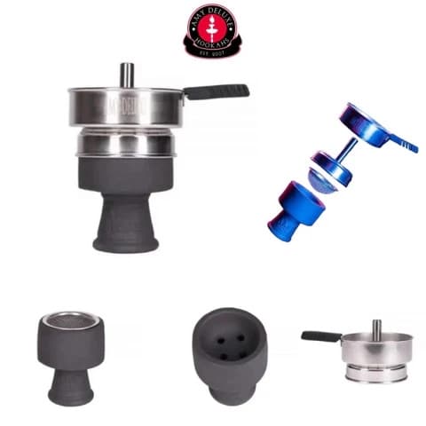 AMY Deluxe Stone Head &amp; Screen (Gold)