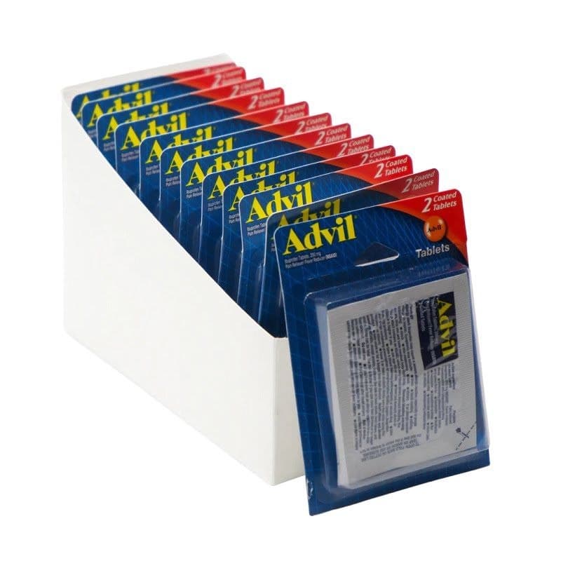 Advil Pain Relief 2CT Tablets Blister (12ct) (Unit cost 0.49)