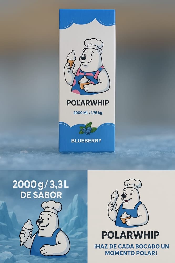 PolarWhip 2000G/3.3L Tank With Secure Lock (1 pcs) alternate view