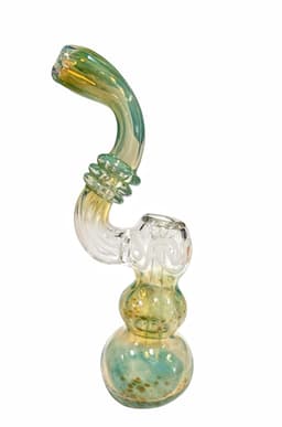 BUB19 - - 7.5'' Fumed Green And White Bubler (Pack of 3) (Unit Cost $13.99)