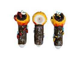 H174 - 5.5'' Honey Bee Hand Pipe (Pack of 3) (Unit Cost $11.99)