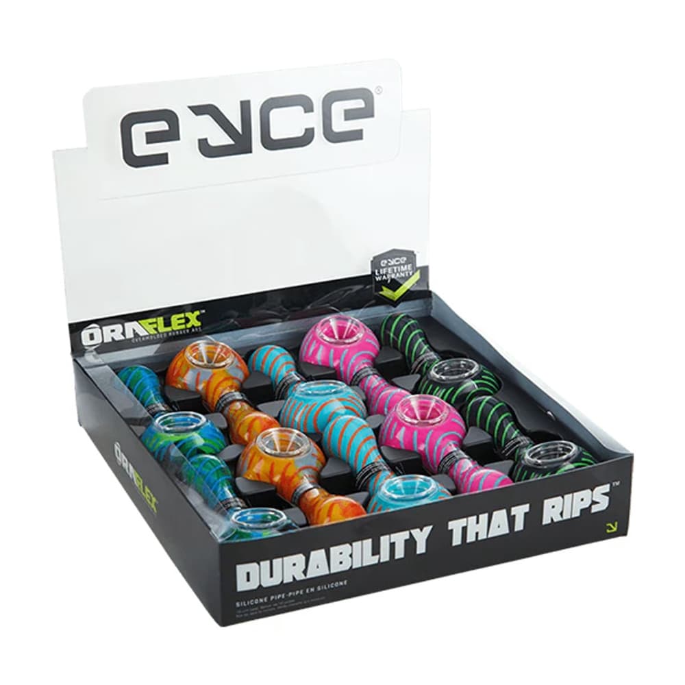 Eyce Oraflex Spiral Spoon Handpipe (Display of 10) (Unit Cost $11.99)