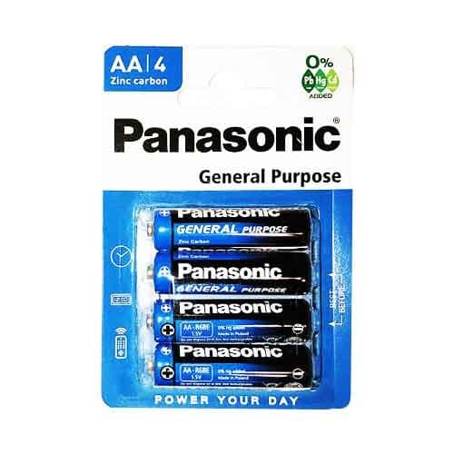 Panasonic Batteries AA4 General Purpose Zinc (12ct) (Unit Cost $0.58)