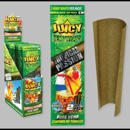 Juicy Terp Enhanced Hemp Wraps (2 Per Pack*25)