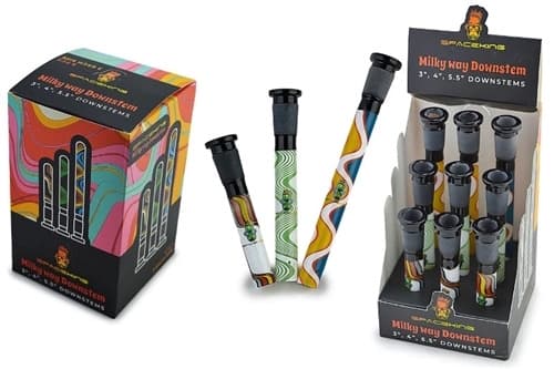 SpaceKing Milky Way Downstem 3", 4," 5.5", Downstems