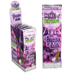Juicy Terp Enhanced Hemp Wraps (2 Per Pack*25)