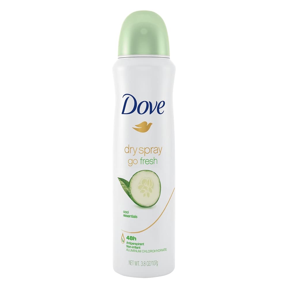Dove Deodrant Spray 150ML / 5.07oz Cucumber (6ct) (Unit Price $2.33)
