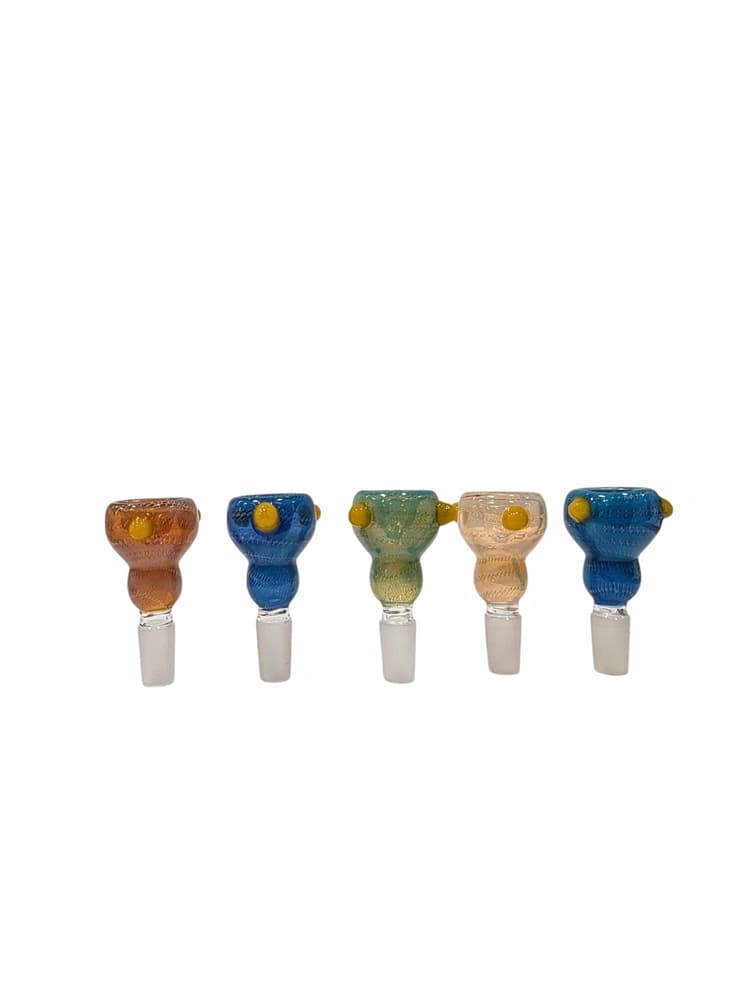 BL83 - 14mm Bubble Dotted Double Bowl (Pack of 5) (Unit Cost $7.99)