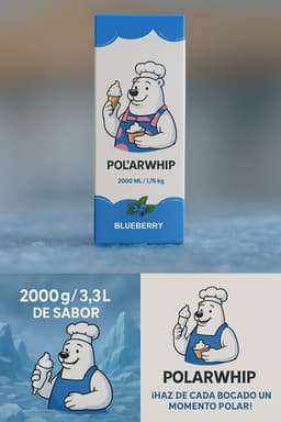 PolarWhip 2000G/3.3L Tank With Secure Lock (1 pcs)