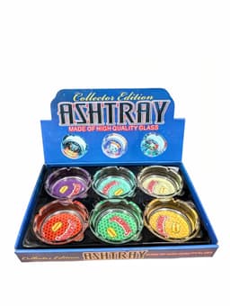 Glass Ashtray Box (Pack of 6)