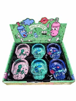 Glass Ashtray Box (Pack of 6)