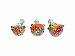 H131 - 4" Blue Wiagwag Hand Pipe (Pack of 3) (Unit Cost $6.99)