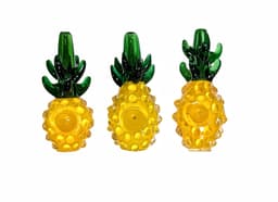 H137 - 5" Pineapple Hand Pipe (Pack of 3) (Unit Cost $7.99)
