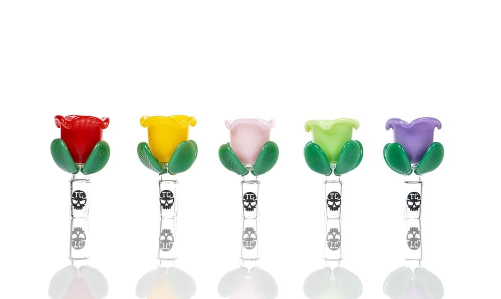 Toxic - 3''  Rose Petal Bowl with Screen (Pack of 5) (TXBL12)