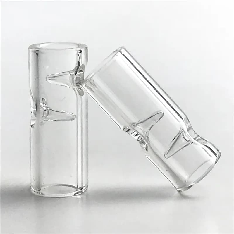 AC3 - Clear Thick Glass Tips  (Pack of 25) (Unit Cost $0.75)